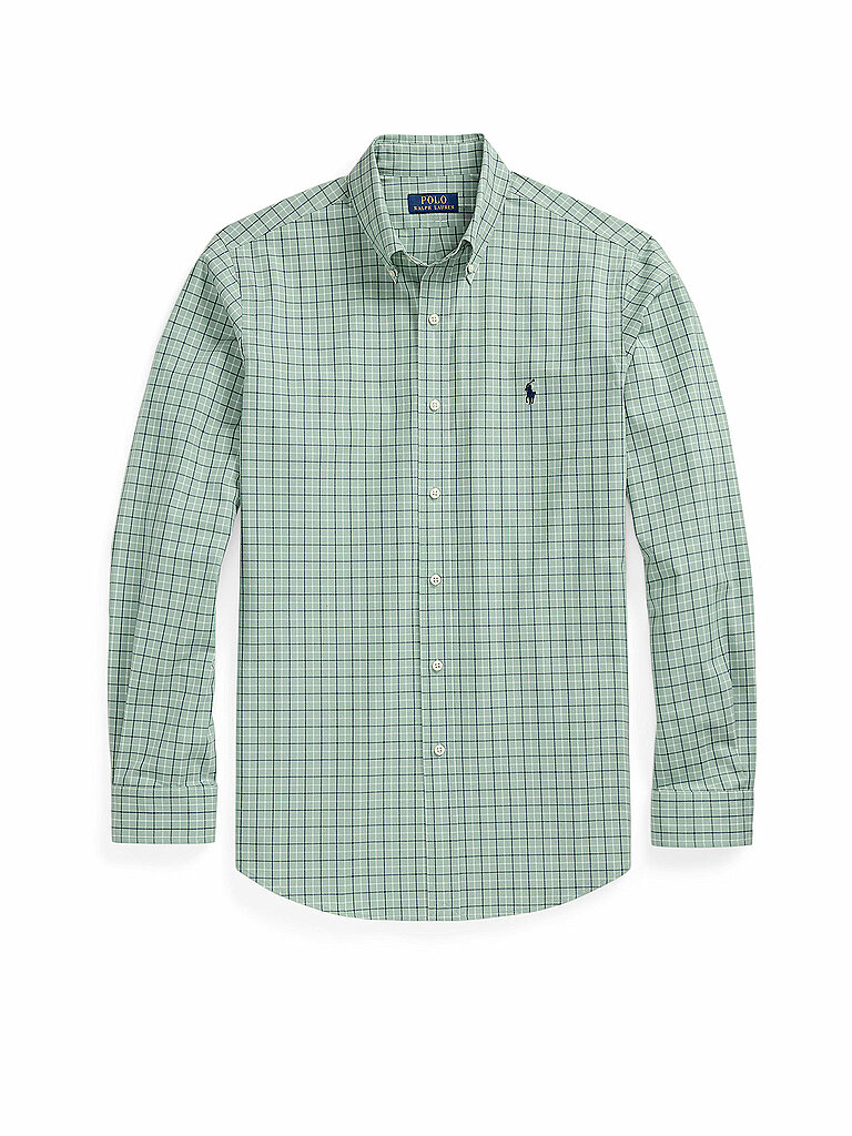 POLO RALPH LAUREN Hemd Custom Fit hellgrün | S