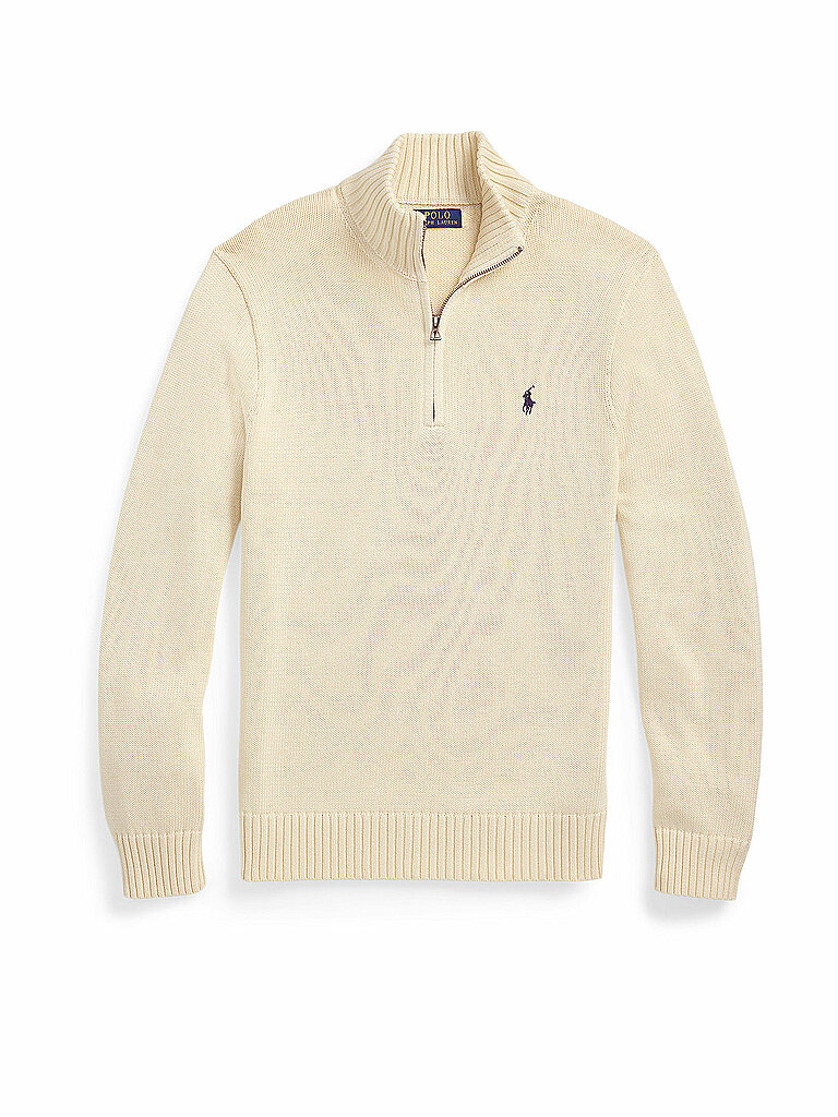 Polo Ralph Lauren Quarter Zip Sweater Cream