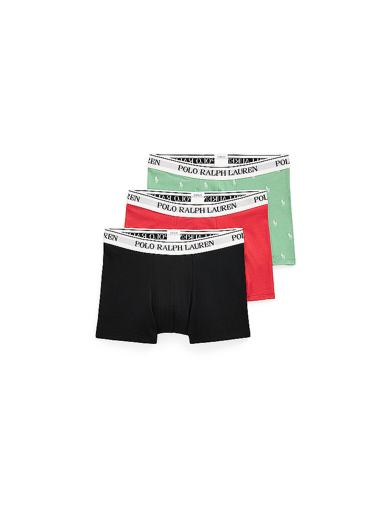 POLO RALPH LAUREN Pants 3er Pkg. gruen schwarz | M
