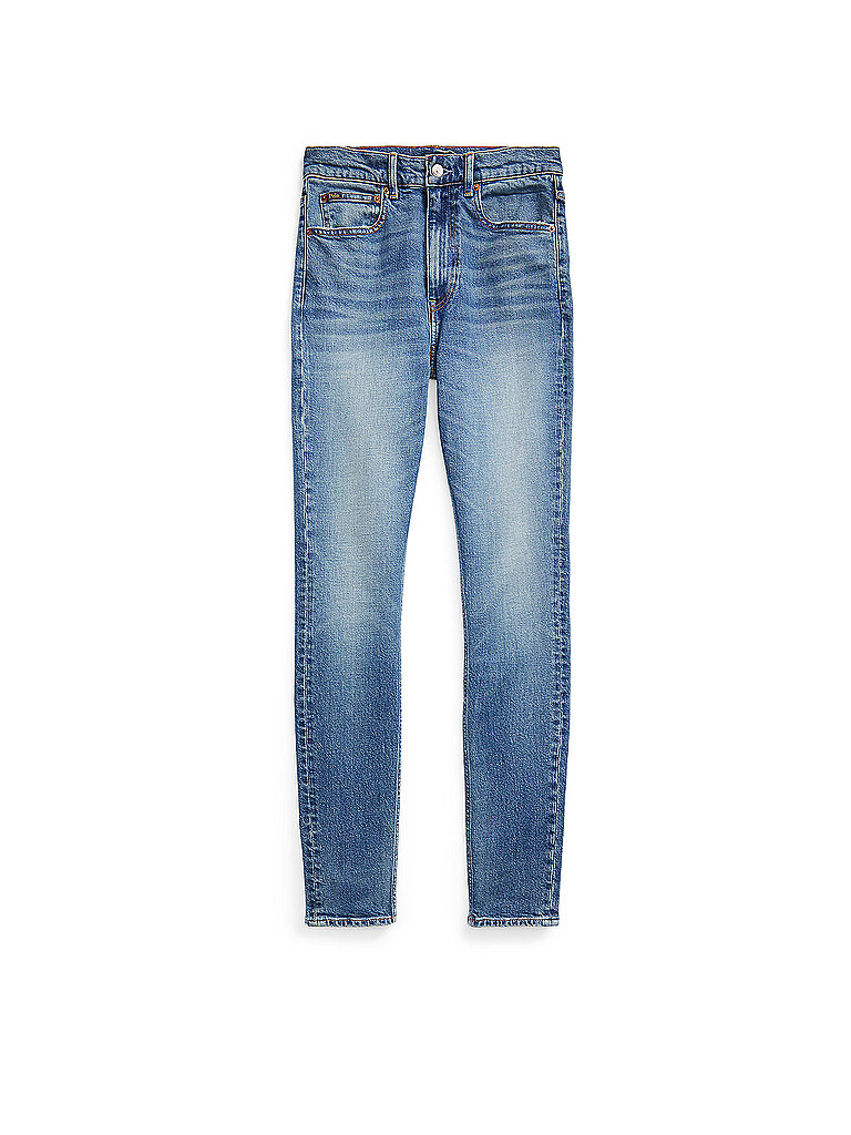 POLO RALPH LAUREN Jeans Skinny Fit 7/8 blau | 28