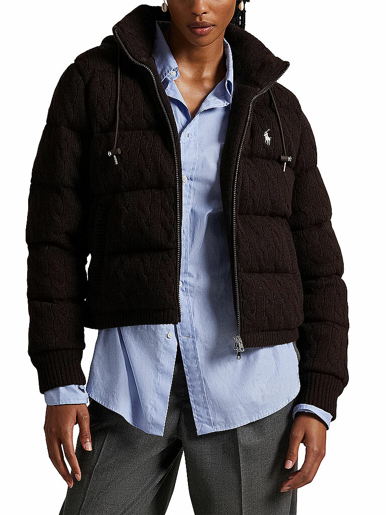POLO RALPH LAUREN Steppjacke braun | XS