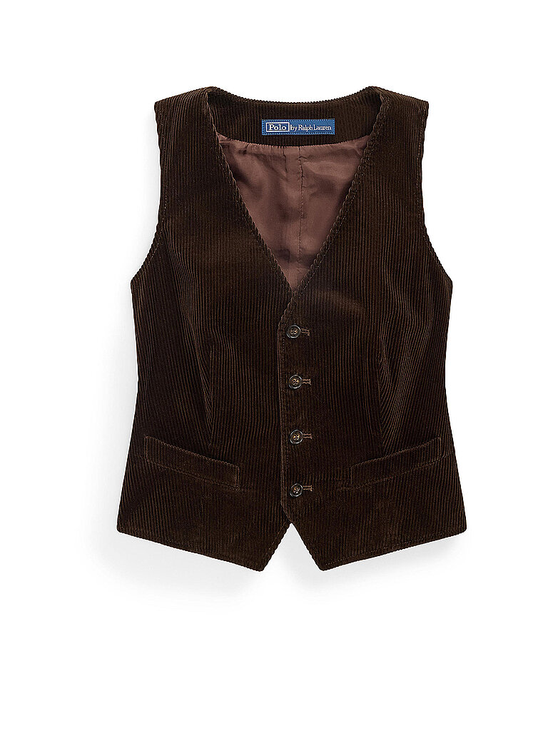 POLO Gilet braun 36 damen