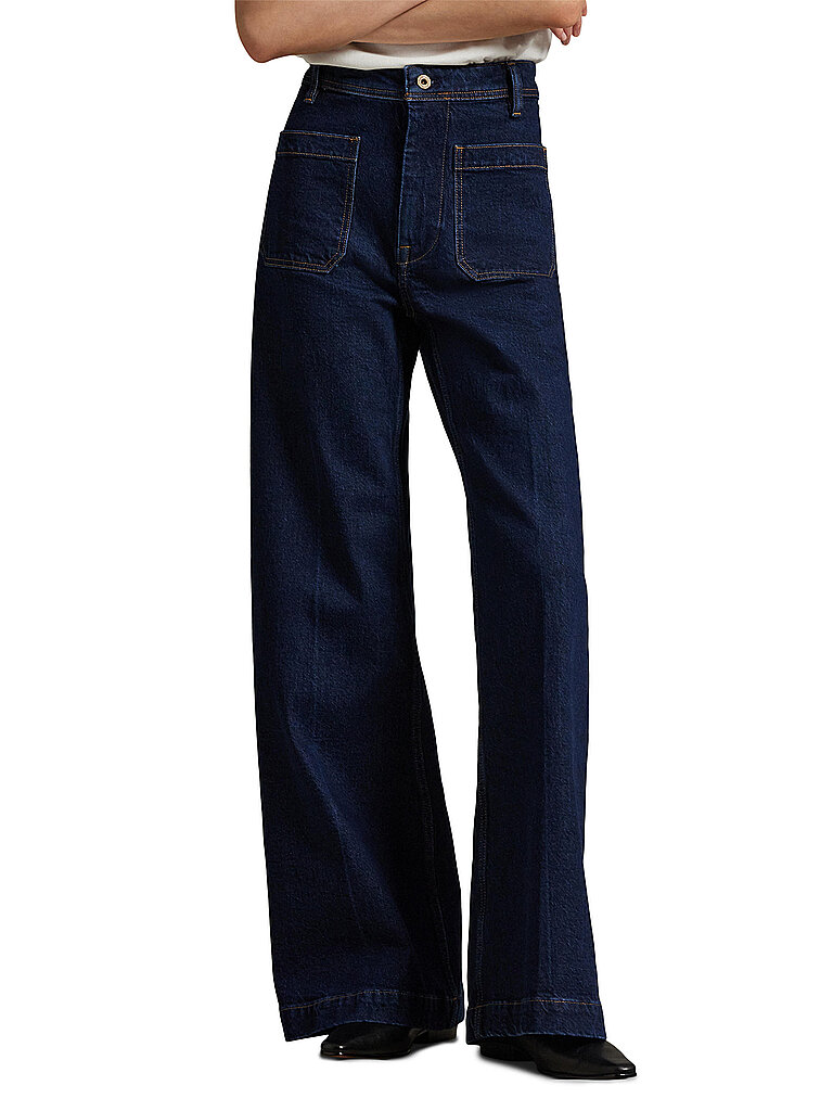 POLO Jeans Flared Fit dunkelblau 30 damen