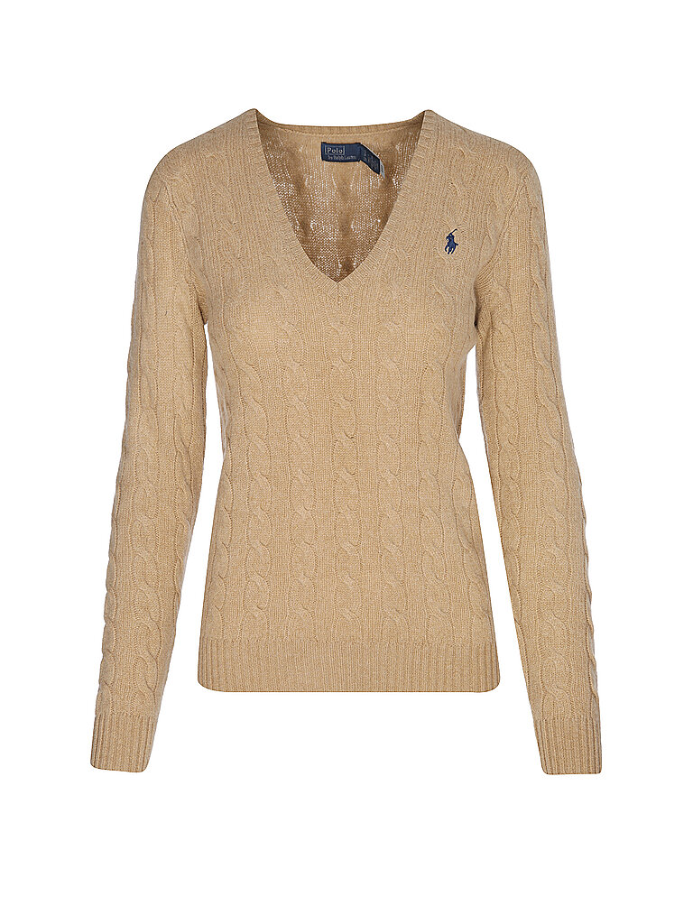 POLO RALPH LAUREN Pullover KIMBERLEY camel | XL