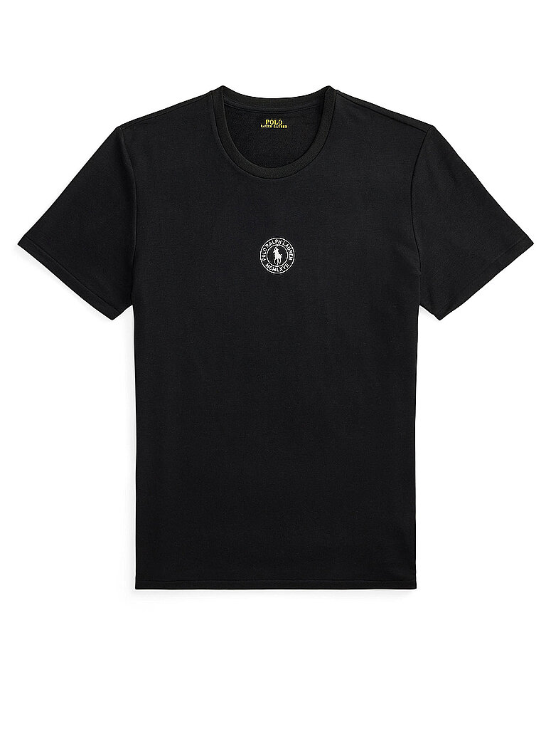 POLO Pyjamashirt schwarz M herren