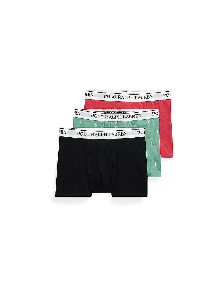 POLO RALPH LAUREN Pants 3er Pkg. red black schwarz | L