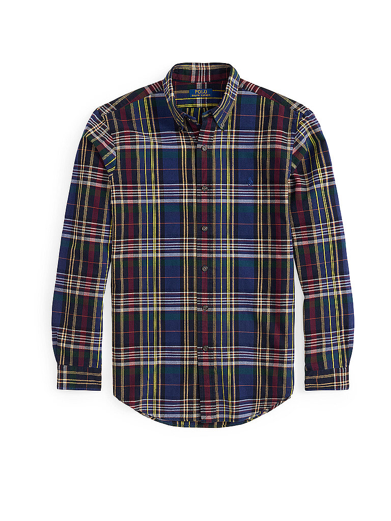 POLO RALPH LAUREN Hemd Custom Fit dunkelblau | S
