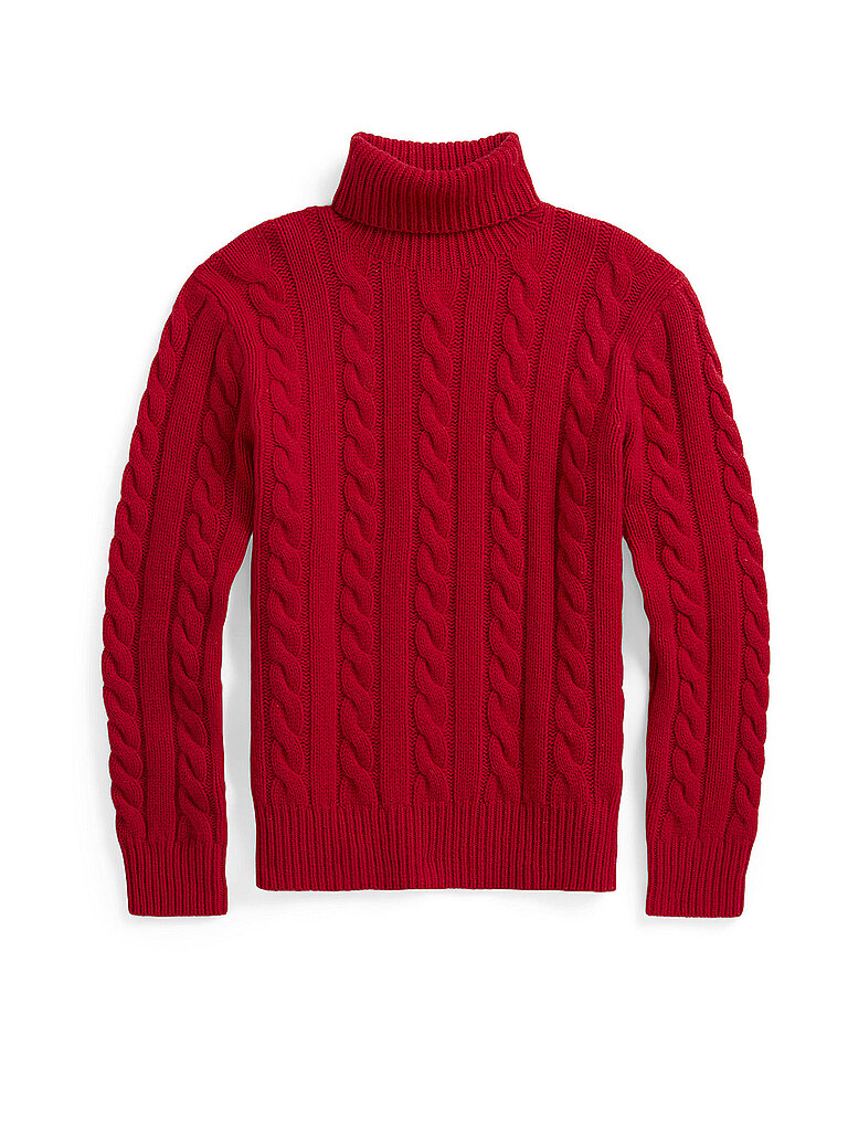 POLO RALPH LAUREN Rollkragenpullover rot | M
