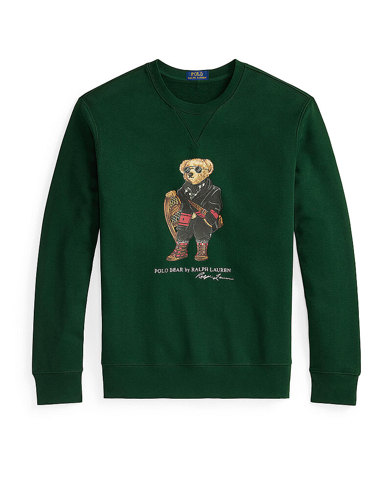 POLO RALPH LAUREN Sweater  dunkelgrün | XXL
