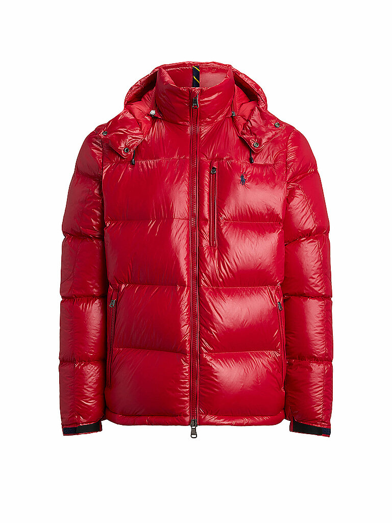 Polo Ralph Lauren Puffer Jacket Gorham Glossy Red
