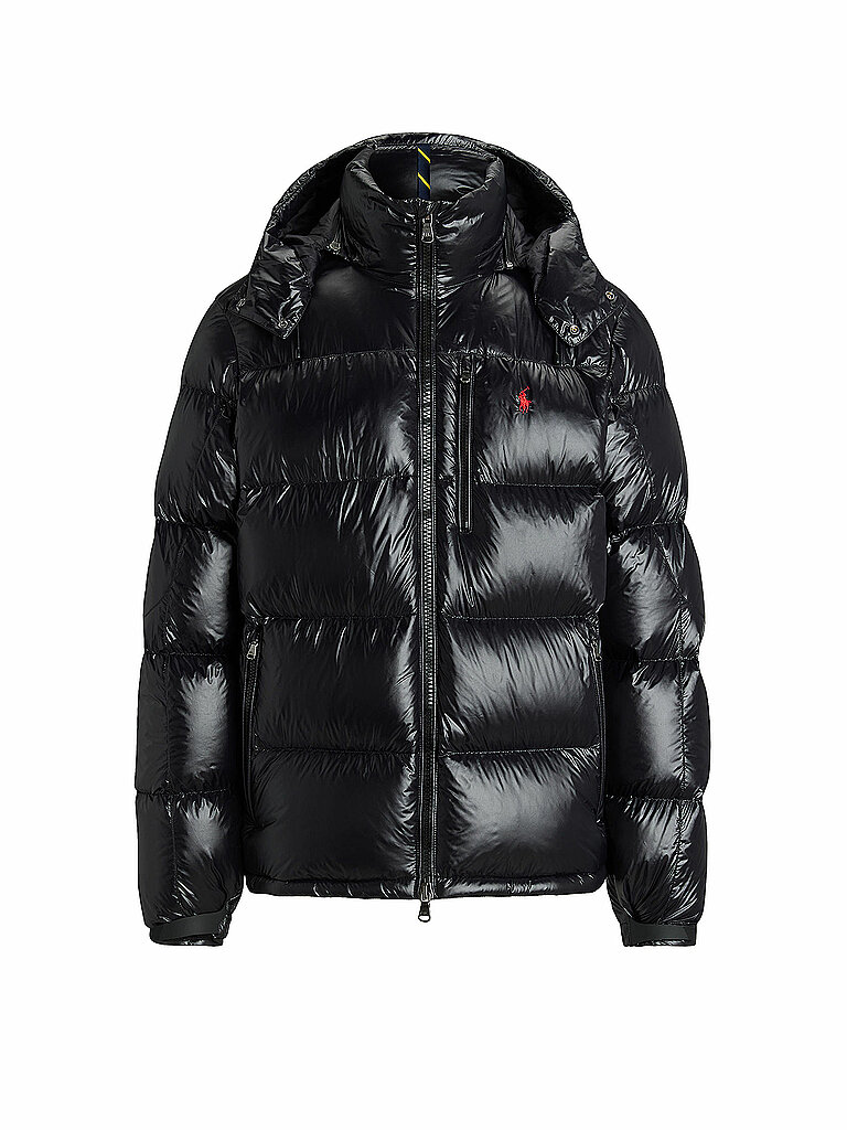 Polo Ralph Lauren Puffer Jacket Gorham Glossy Black