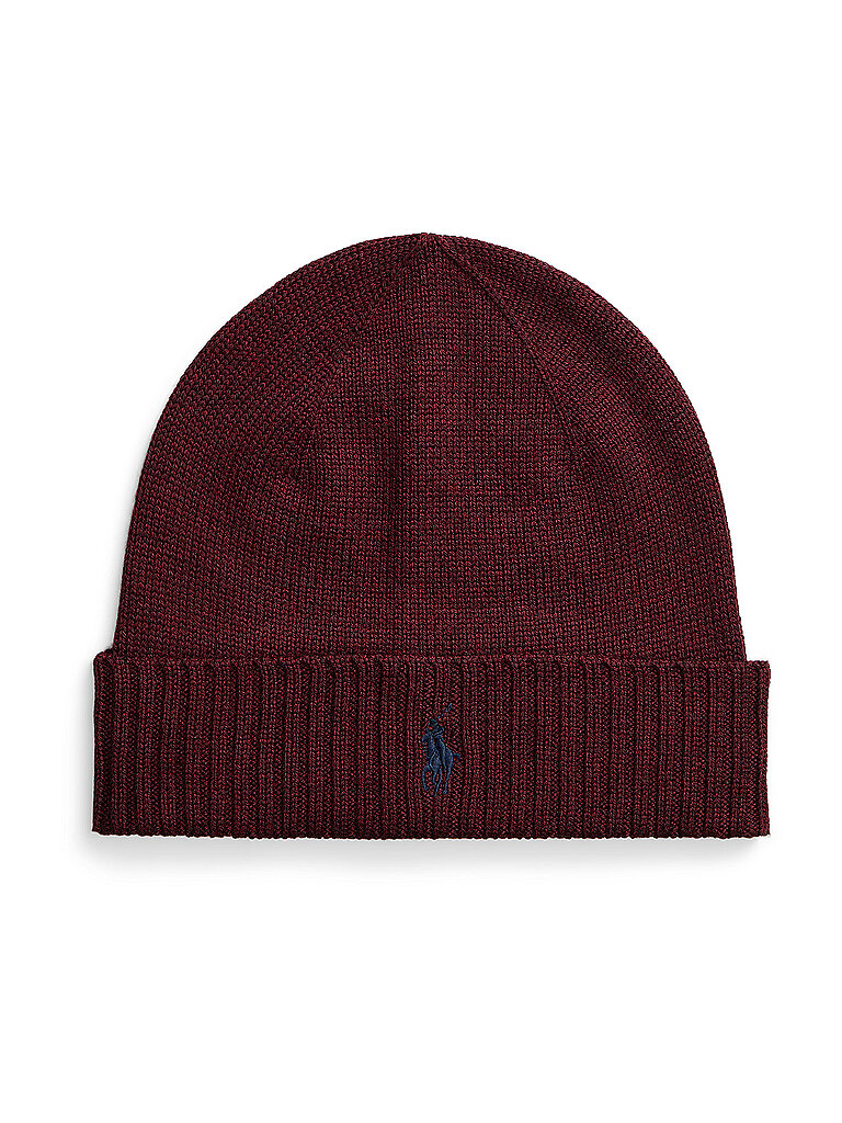POLO RALPH LAUREN Mütze - Haube  dunkelrot