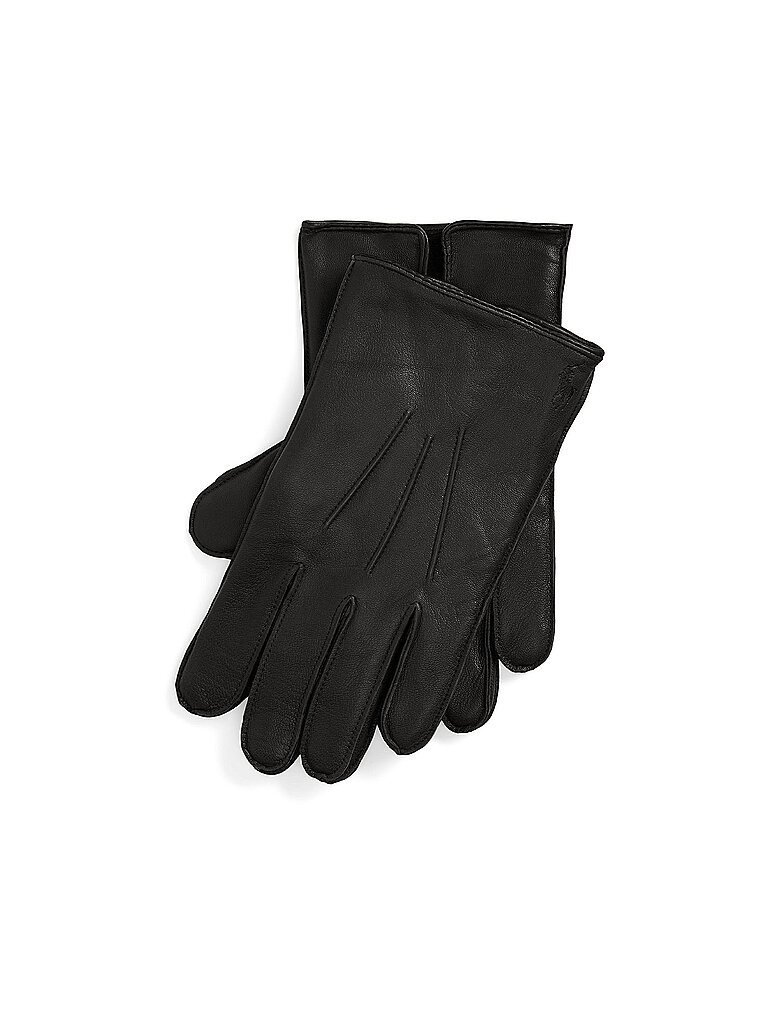 POLO RALPH LAUREN Lederhandschuhe schwarz | L