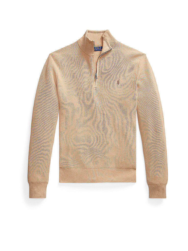 Polo Ralph Lauren Quarter Zip Sweater Camel