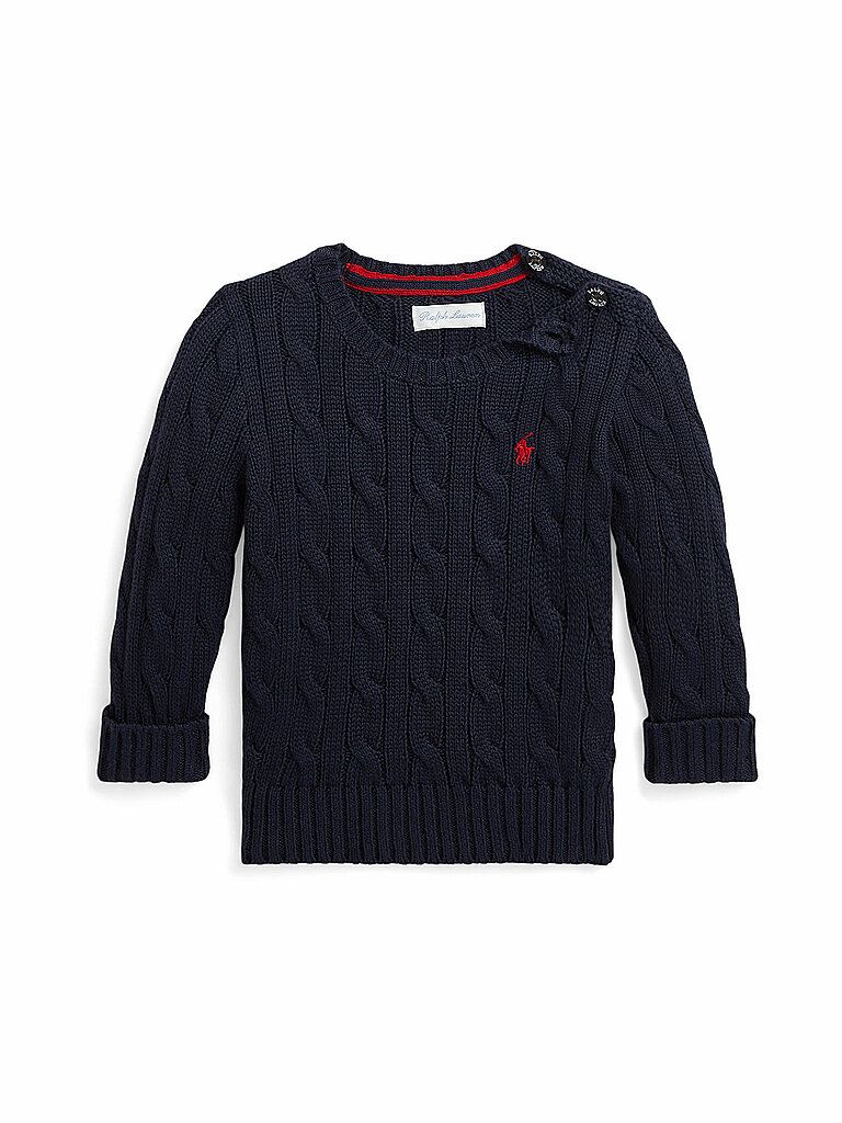 POLO RALPH LAUREN Baby Pullover dunkelblau | 80