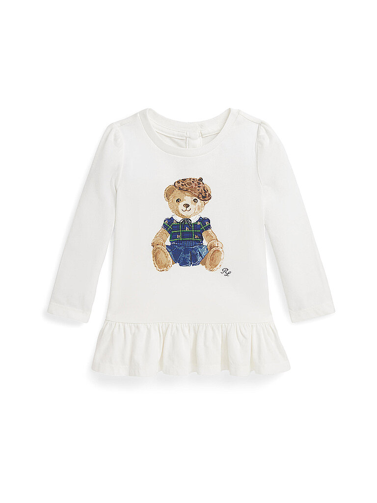 POLO RALPH LAUREN Baby Langarmshirt weiss