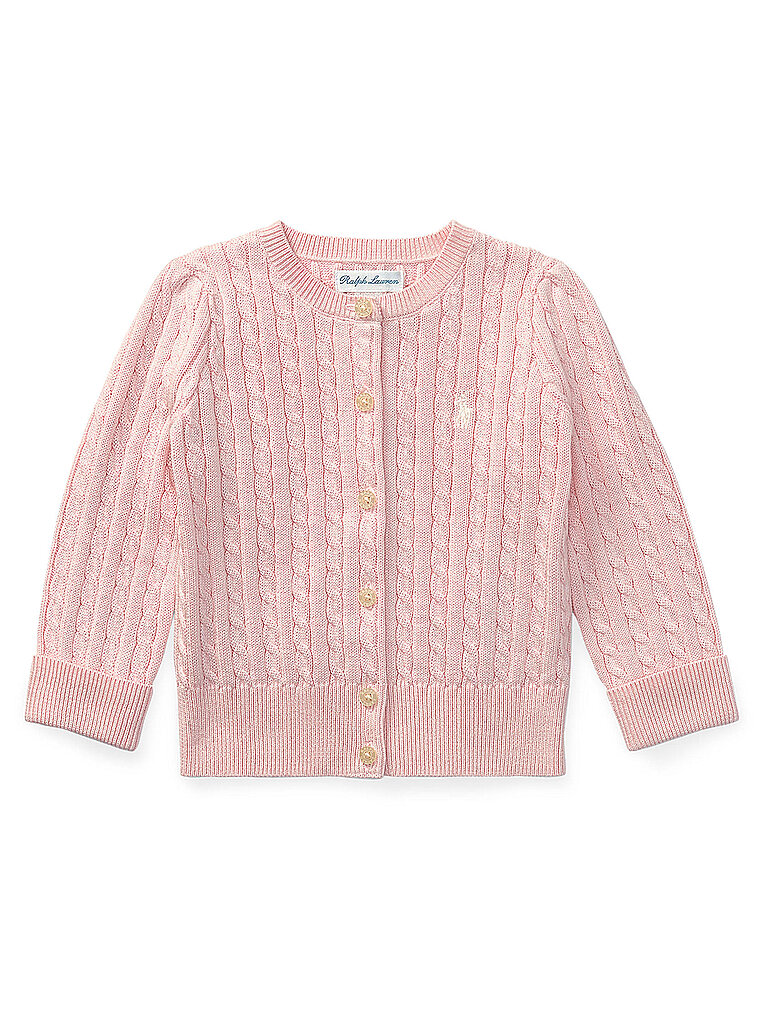 POLO RALPH LAUREN Baby Strickjacke rosa