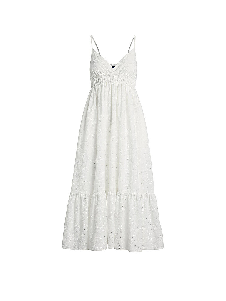 POLO RALPH LAUREN Midikleid  weiss | 42
