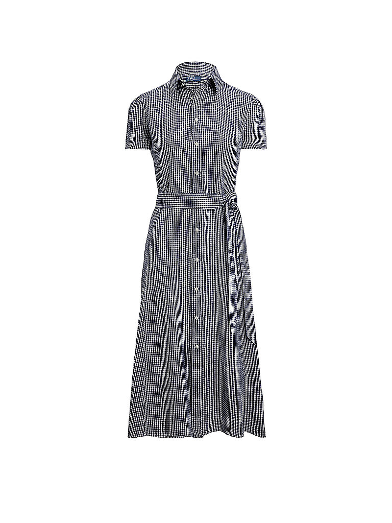 POLO RALPH LAUREN Midikleid blau