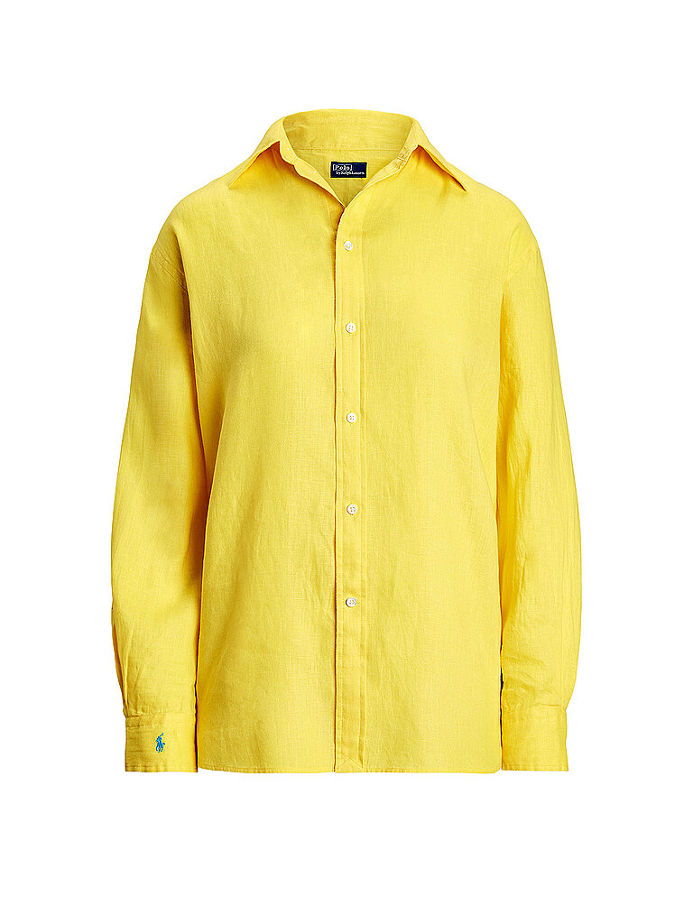 POLO RALPH LAUREN Leinenbluse gelb
