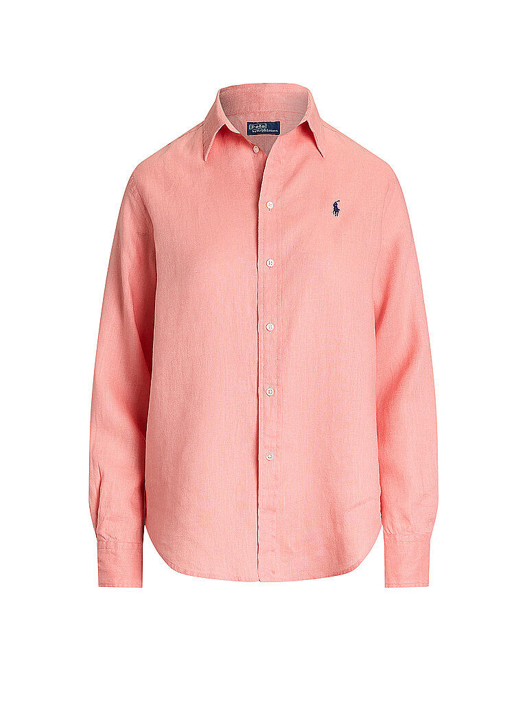 POLO RALPH LAUREN Leinenbluse rosa