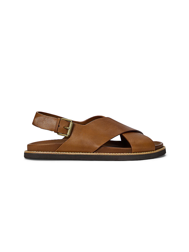 POLO RALPH LAUREN Sandalen ZANE braun | 43
