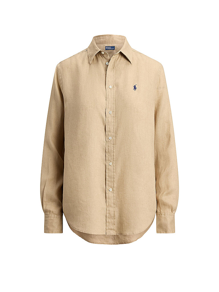 POLO RALPH LAUREN Leinenbluse beige | S