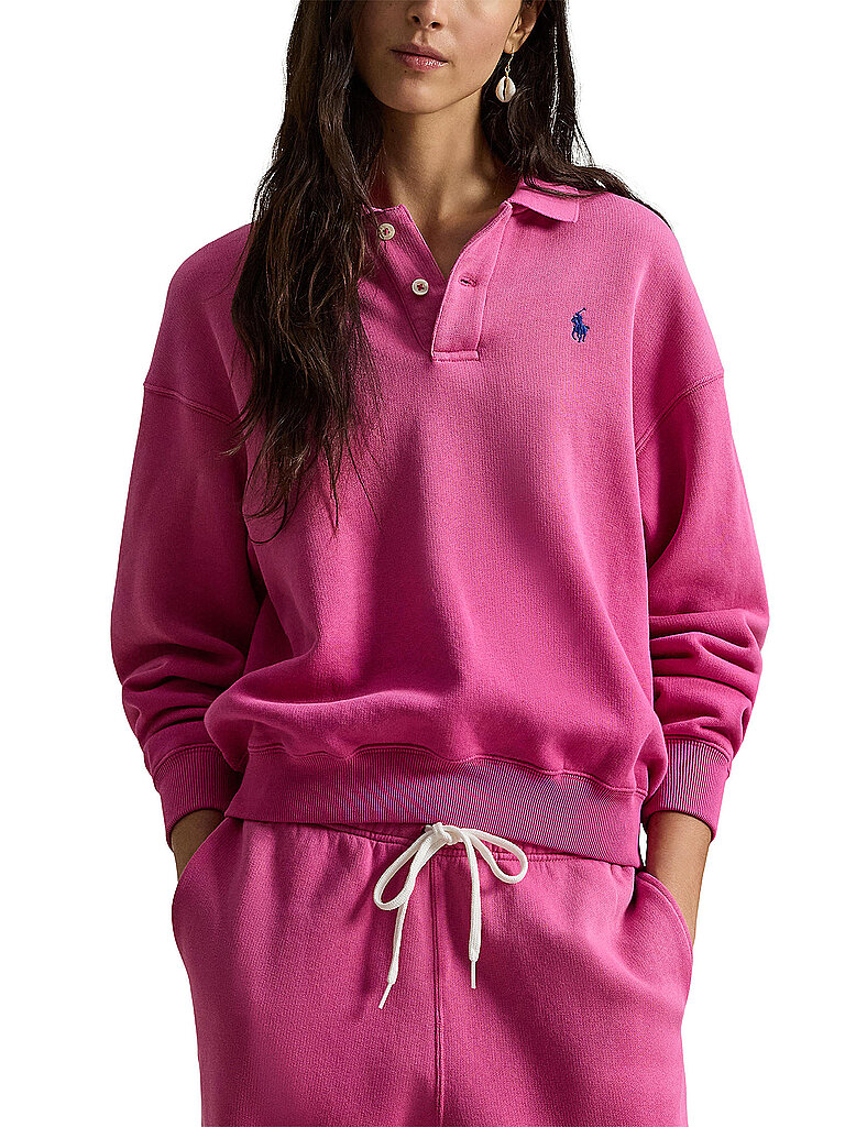 POLO RALPH LAUREN Poloshirt  pink | XL