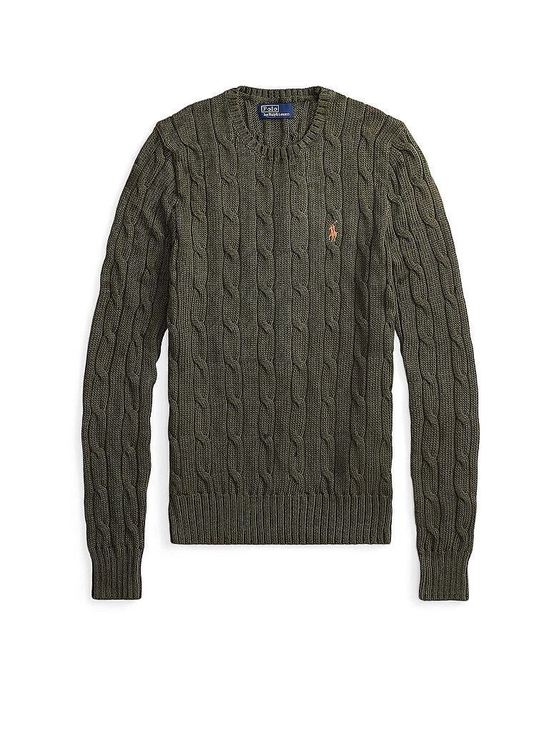 Polo Ralph Lauren Damen Olive Pullover Julianna | Extra Groß