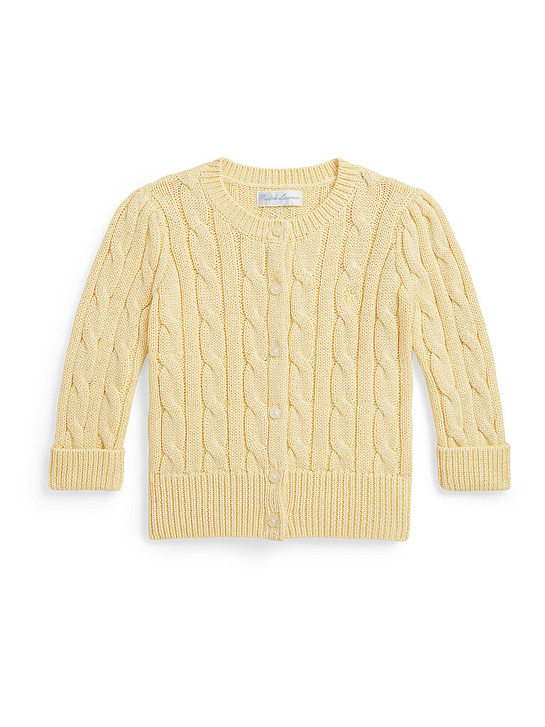 POLO RALPH LAUREN Baby Strickjacke gelb | 62