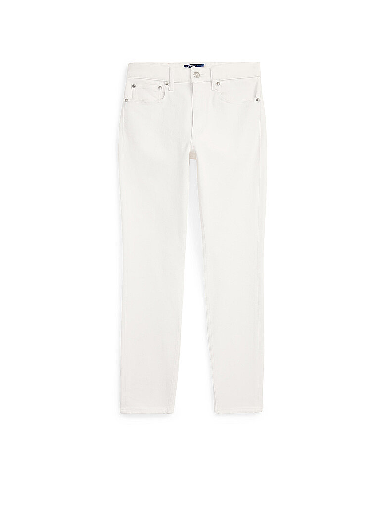 Polo Ralph Lauren Damen Weiss Jeans Slim Fit | Größe 28