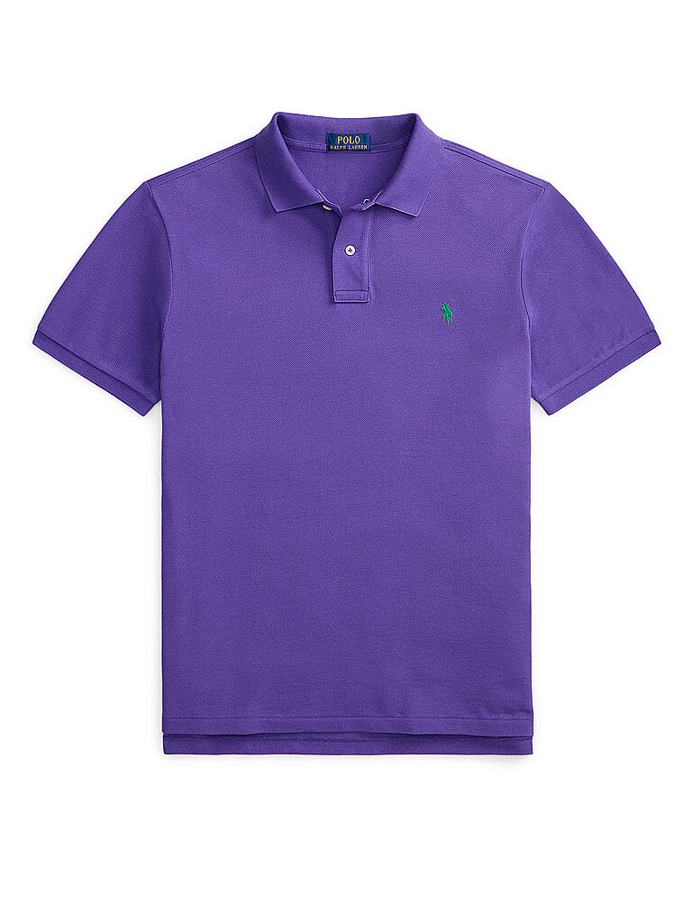 Polo Ralph Lauren Herren Lila Poloshirt Custom Slim Fit | Mittel