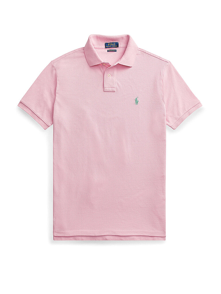 POLO Poloshirt Custom Slim Fit rosa S herren