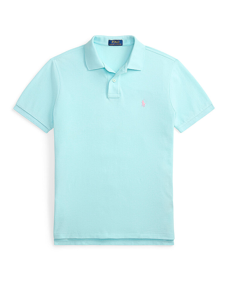 POLO RALPH LAUREN Poloshirt Slim Fit türkis | L