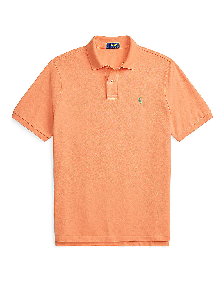 POLO Poloshirt Slim Fit orange M herren