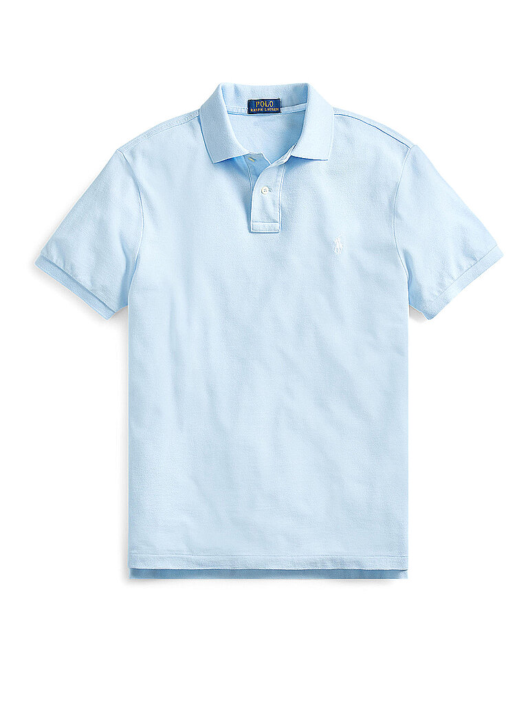 POLO Poloshirt Slim Fit hellblau XXL herren