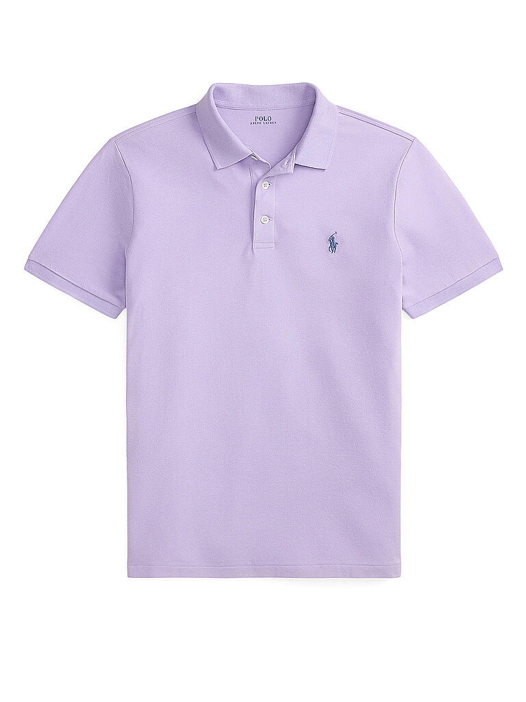POLO Poloshirt Custom Slim Fit lila M herren
