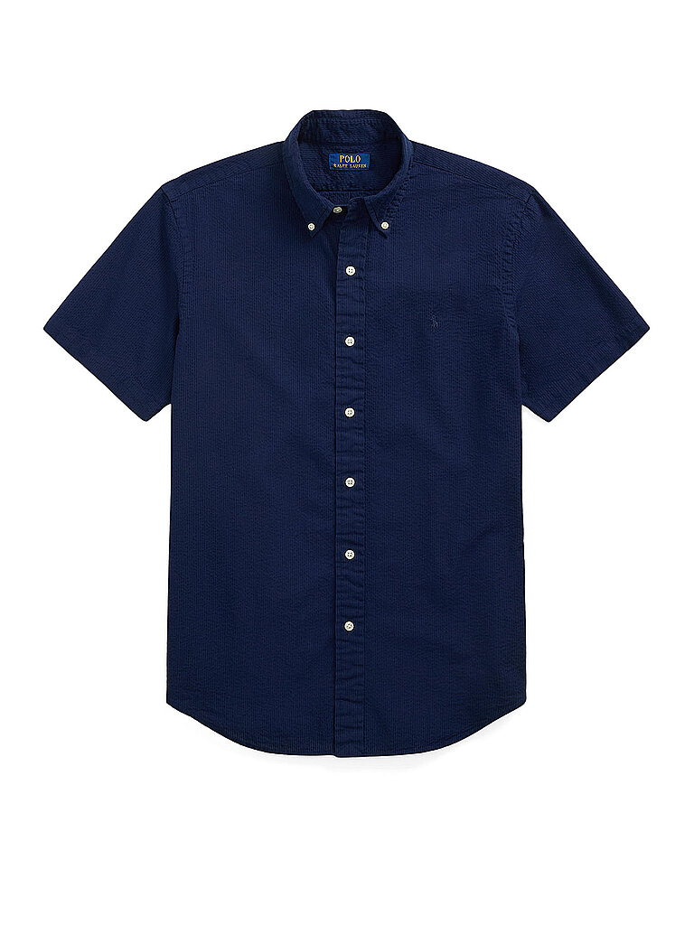 POLO Hemd Custom Fit dunkelblau M herren