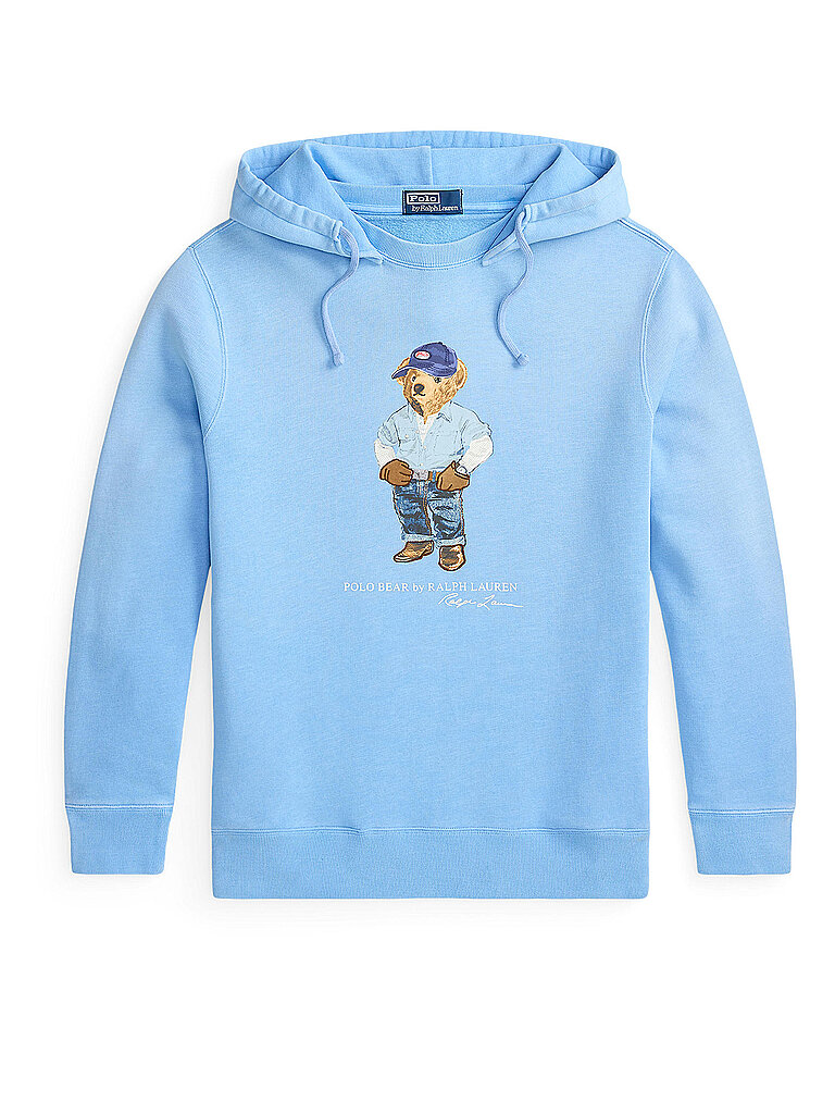 POLO Kapuzensweater - Hoodie hellblau S herren