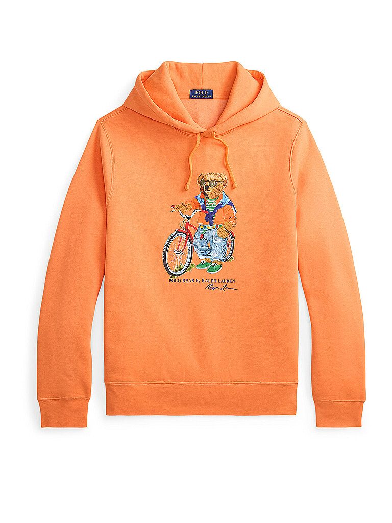 POLO RALPH LAUREN Kapuzensweater - Hoodie orange | XXL