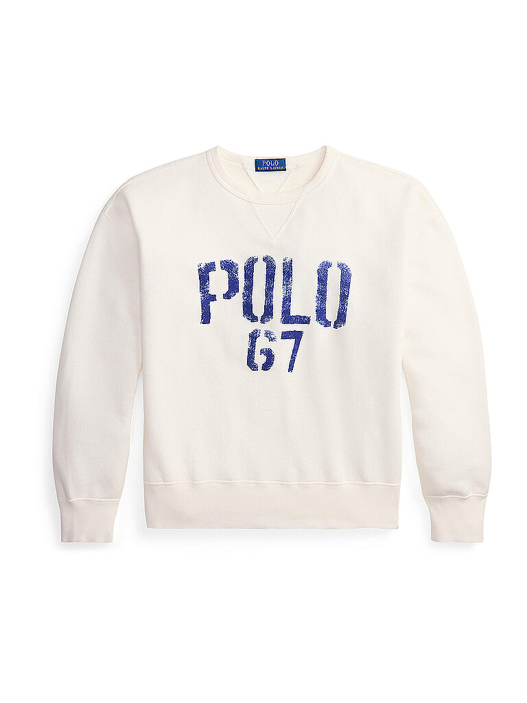 POLO Pullover weiss S herren