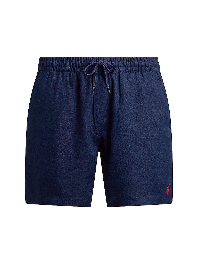 POLO Leinenshorts dunkelblau L herren
