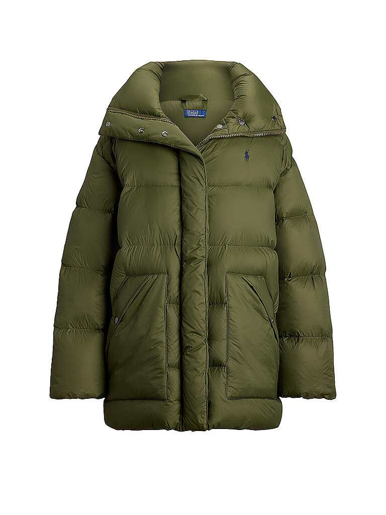 POLO RALPH LAUREN Daunenjacke olive | M