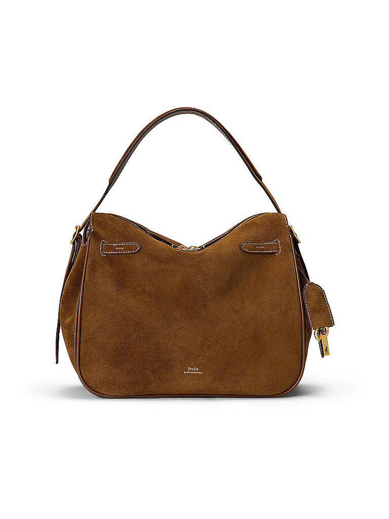 POLO Ledertasche - Umhängetasche Large braun damen