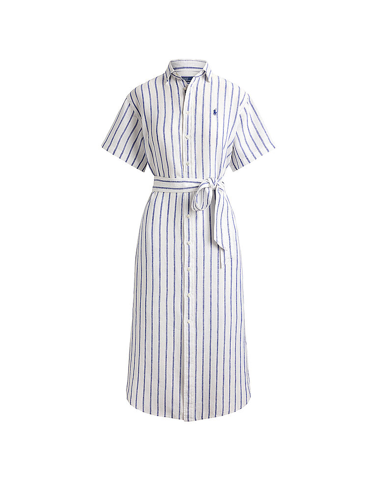 POLO RALPH LAUREN Midikleid  weiss | 34