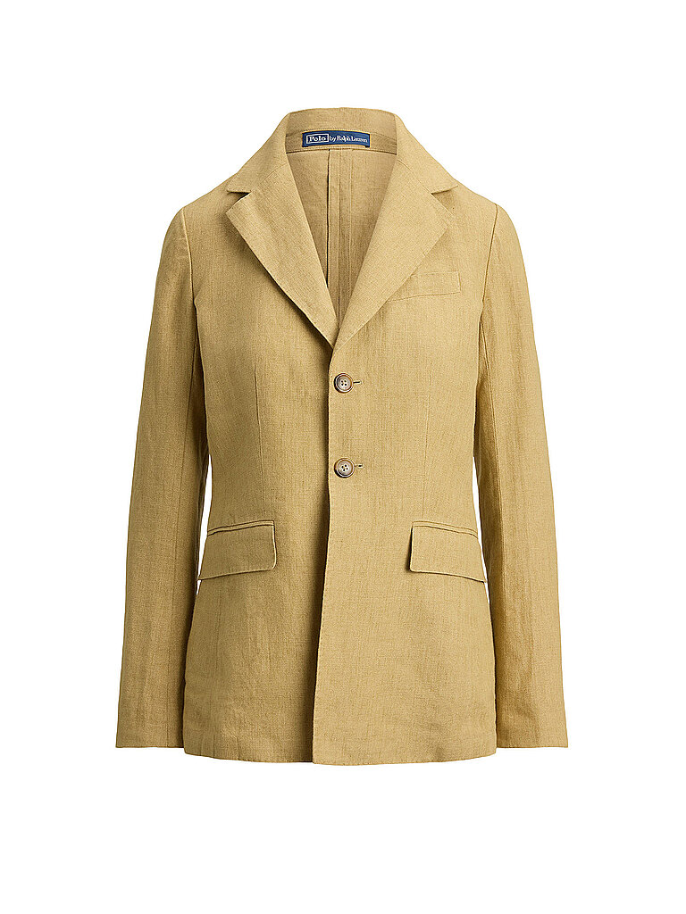 POLO Leinenblazer camel 34 damen