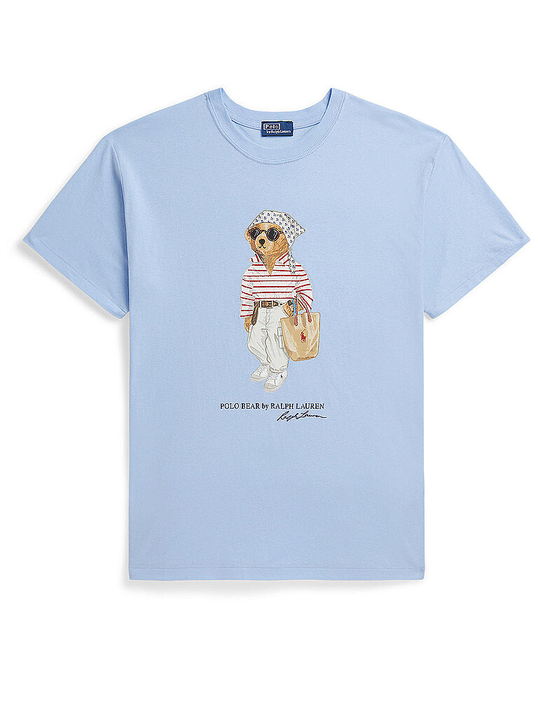 POLO RALPH LAUREN T-Shirt  hellblau | XS