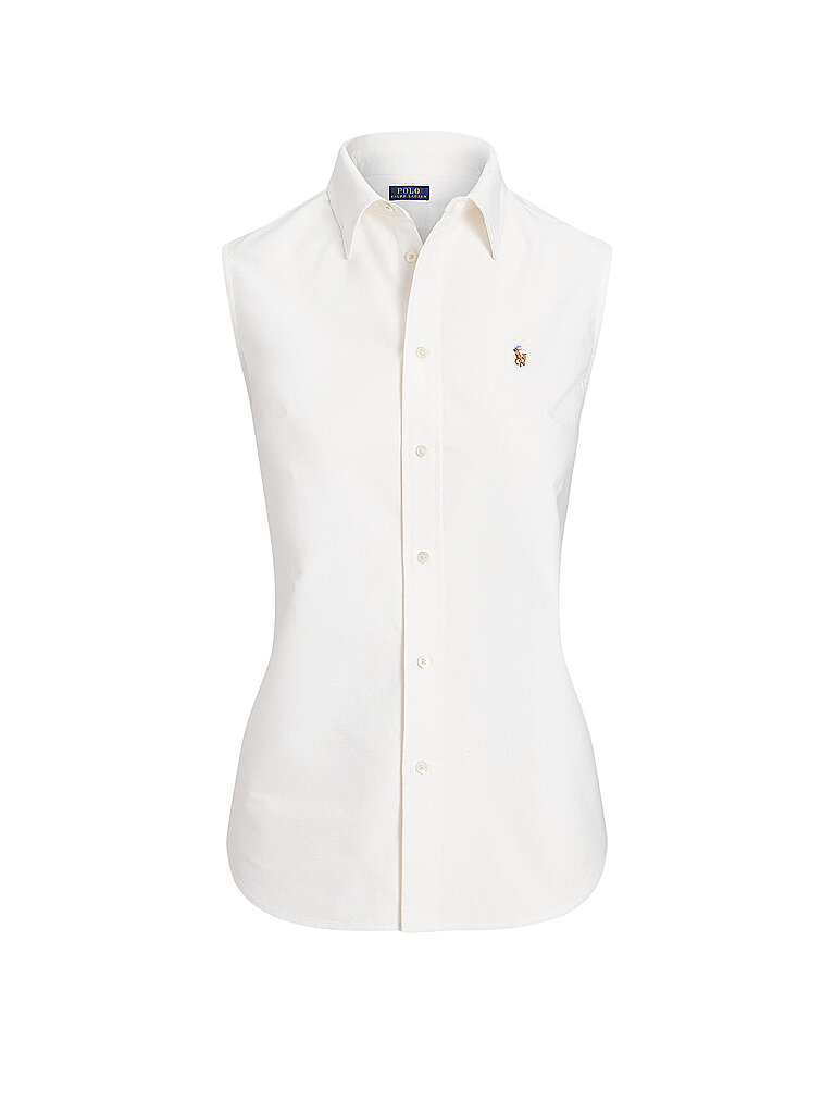POLO Bluse weiss L damen