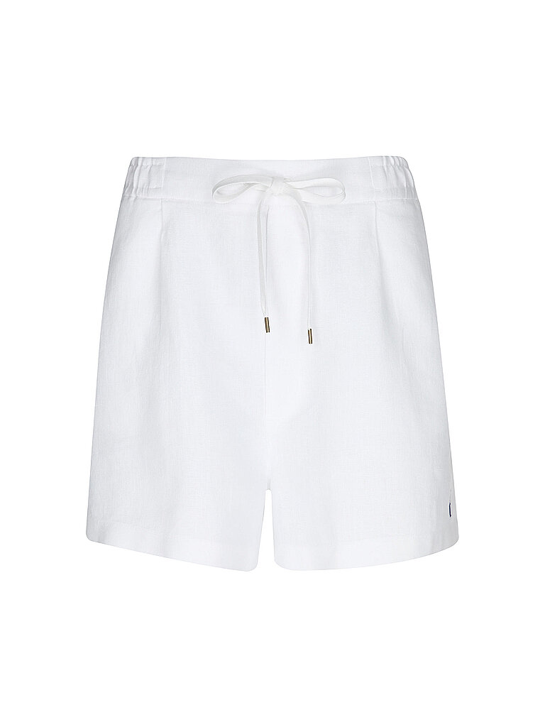 POLO Leinenshorts weiss M damen