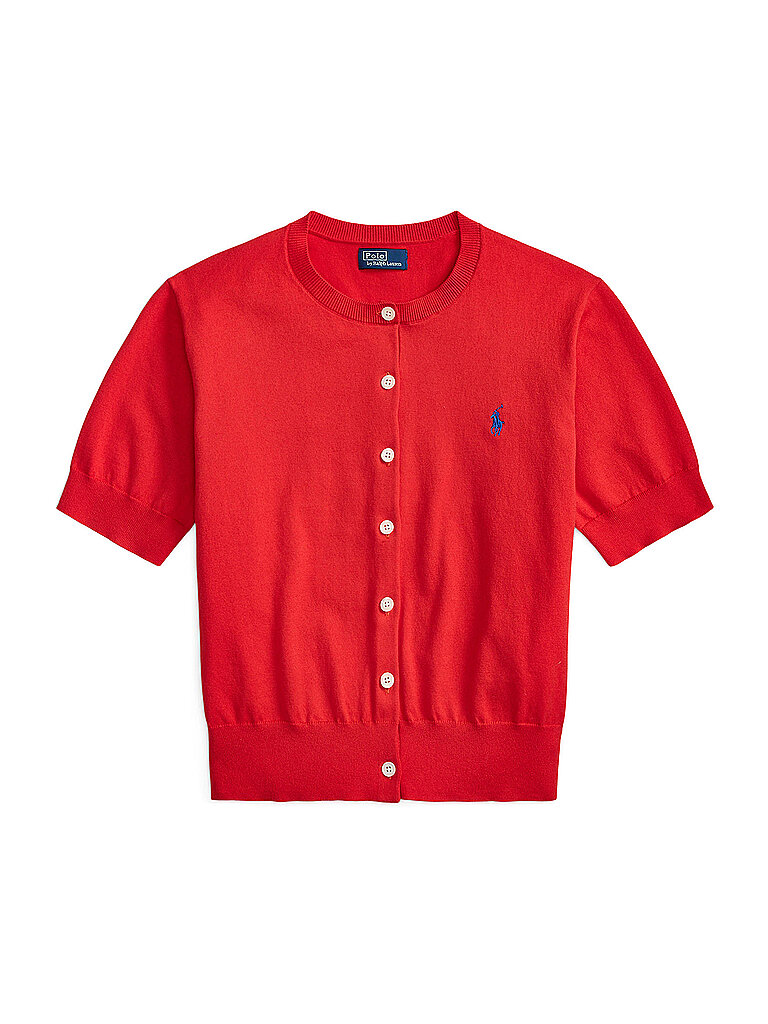 POLO Strickjacke rot S damen